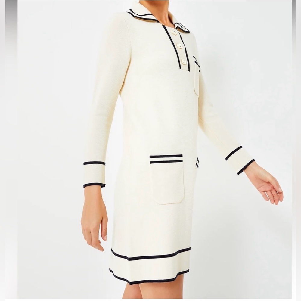 NWT Tuckernuck Cream Eleonora Mini Dress original $248 - Picture 4 of 11